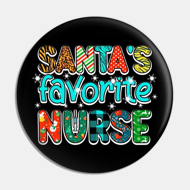 Christmas Nurse Pin by Nifty T Shirts