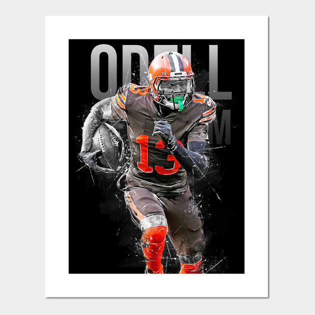 Odell Beckham Jr Odell Beckham Jr Posters And Art Prints Teepublic