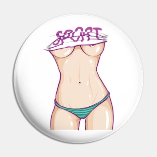 Women's Sport Body Pin