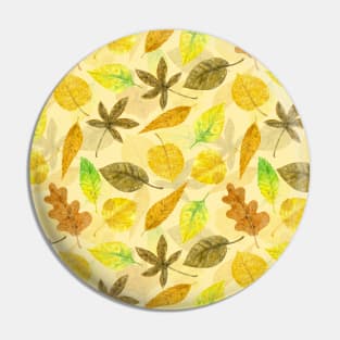 Autumn pattern watercolor 2 Pin