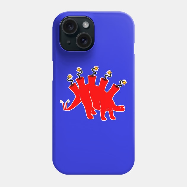 It's Dino-mite! Phone Case by TGprophetdesigns