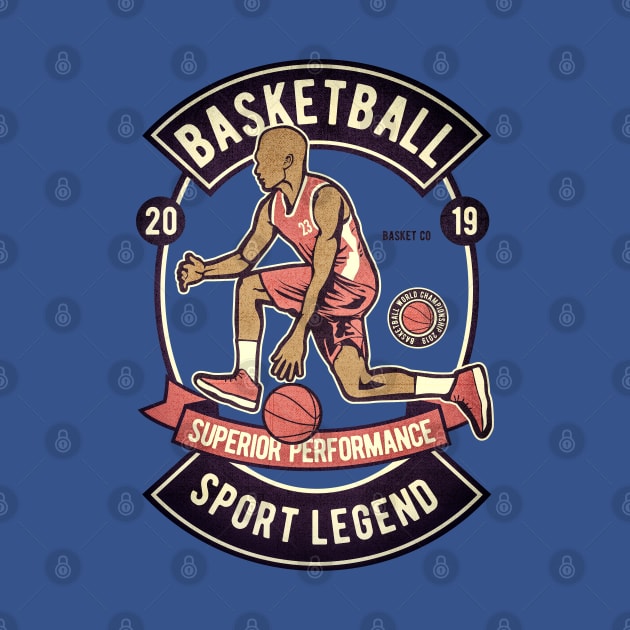 Basketball Sport Legend by Tempe Gaul