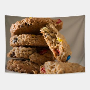 Monster Cookie Cross Section Tapestry