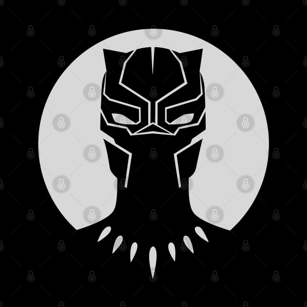 Black Panther minimal by Nykos