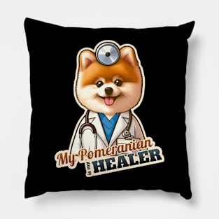 Pomeranian doctor Pillow