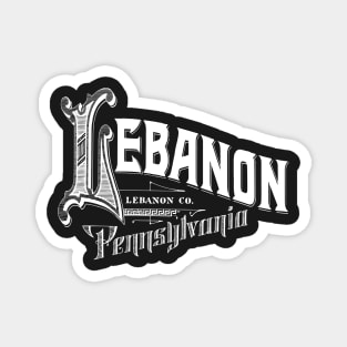 Vintage Lebanon, PA Magnet