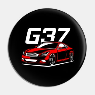 Racing Red G37 Coupe Pin