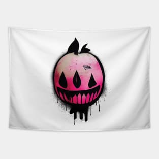 Street Art Style Halloween Design Tapestry