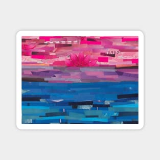 Bi Flag Collage Magnet