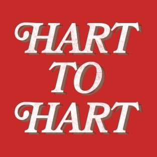 Hart To Hart // 80s Retro Fan Design T-Shirt