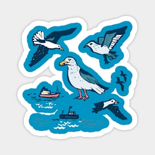 Seagulls Magnet