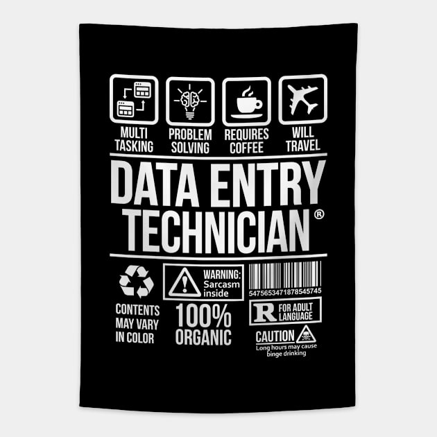 Data Entry Technician T-shirt | Job Profession | #DW Tapestry by DynamiteWear