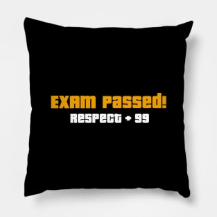 Exam Passed Respect Pillow