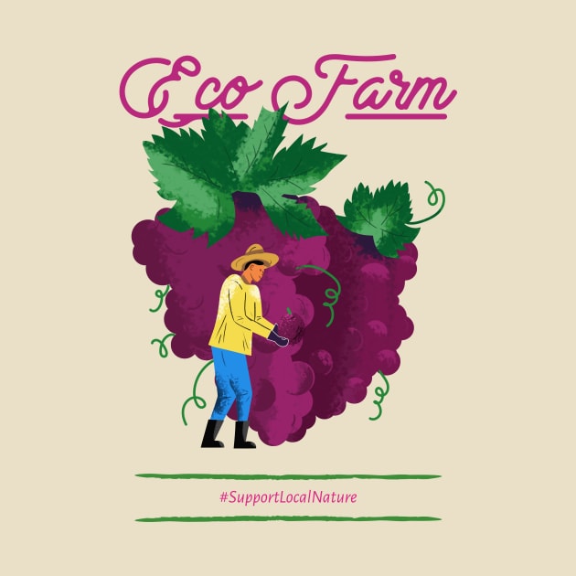 Eco Farmer Small Farm by Tip Top Tee's