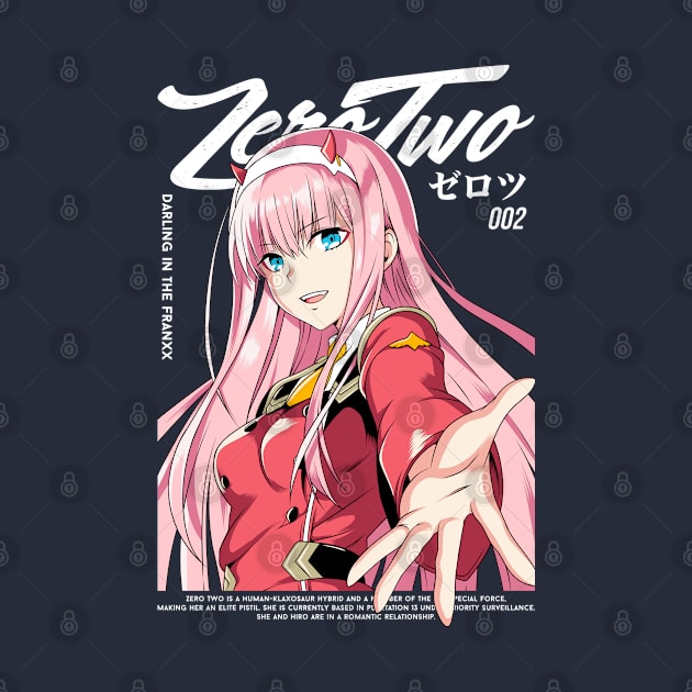 Zero two Darling in the Franxx by Double_R_Studio