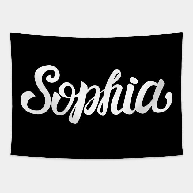 Sophia. My Name is Sophia! Tapestry by ProjectX23Red