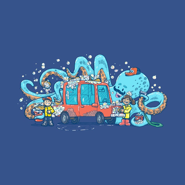 Octopus Carwash by nickv47