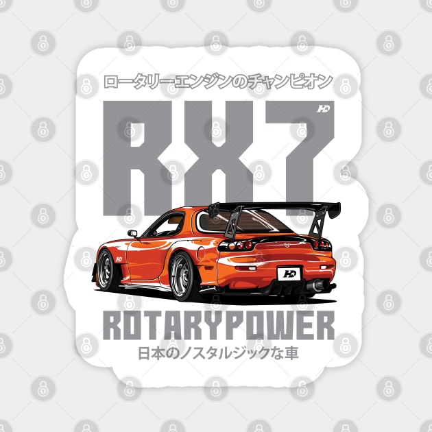 RX7 Magnet by hafisidris@gmail.com