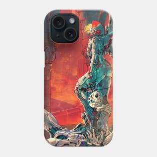 Destroy all robots Phone Case