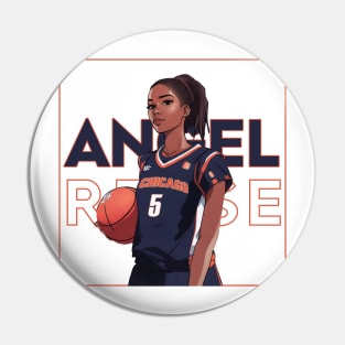 Angel Reese Fan Art Pin