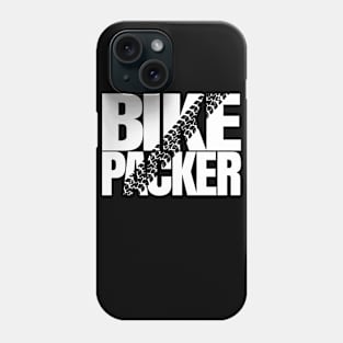 Bikepacker - Travel with bike backpacker gift Phone Case