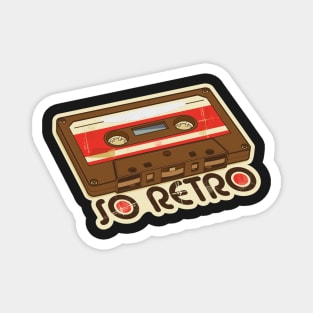 retro cassette Magnet