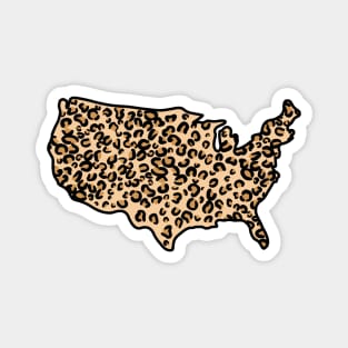 Cheetah USA Magnet