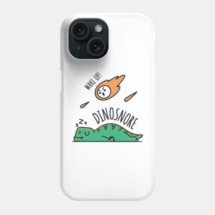 Dinosnore and Meteors Phone Case