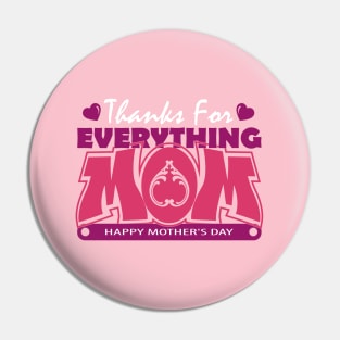 Thanks for everything mom | Mother's Day Gift Ideas Pin