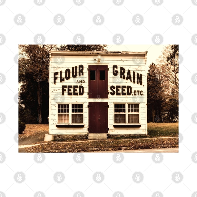 Flour And Feed Store 5 by Robert Alsop