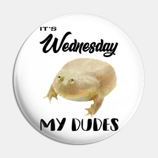 It is Wednesday, my dudes Pin