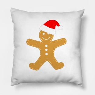 GINGERBREAD Man Christmas Cookie Pillow