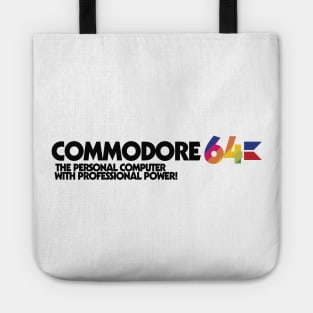 Commodore 64 Computer Logo Tote