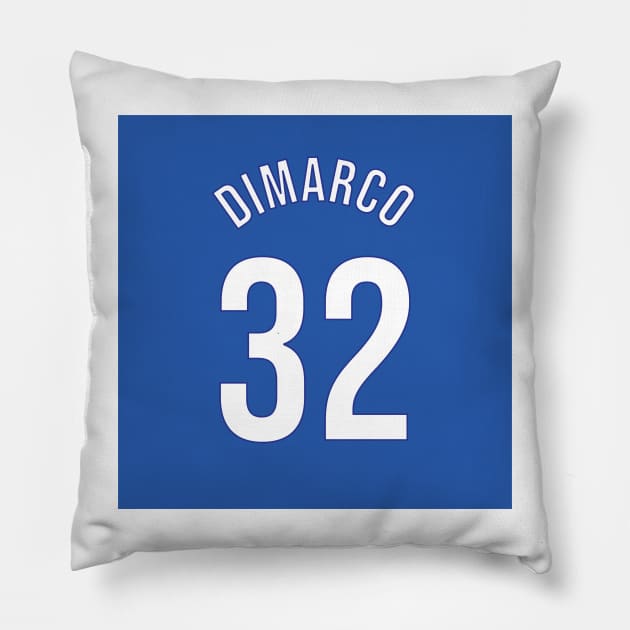 Dimarco 32 Home Kit - 22/23 Season Pillow by GotchaFace