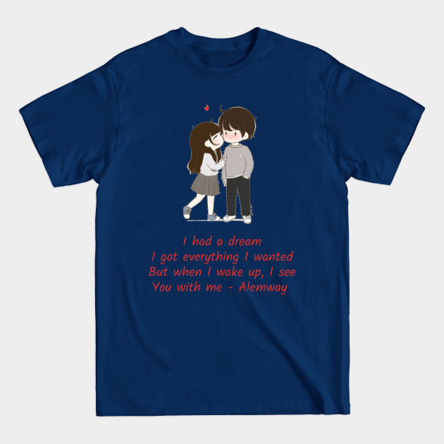 Discover Anime Couple Valentine - Anime Couple - T-Shirt