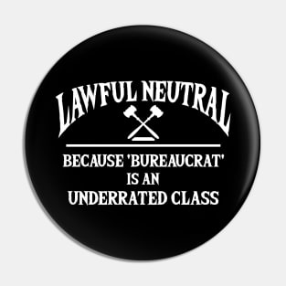 Lawful Neutral Pin