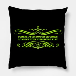 Lorem Ipsum Pillow