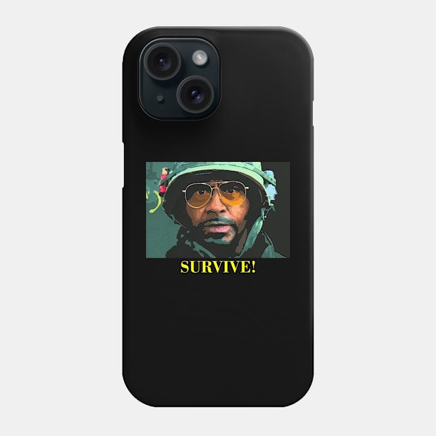 2008 action comedy film veteran day Phone Case by RODRIGO-GIMRICH