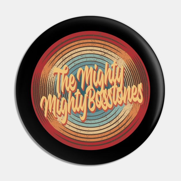 The Mighty Mighty Bosstones Vintage Circle Pin by musiconspiracy