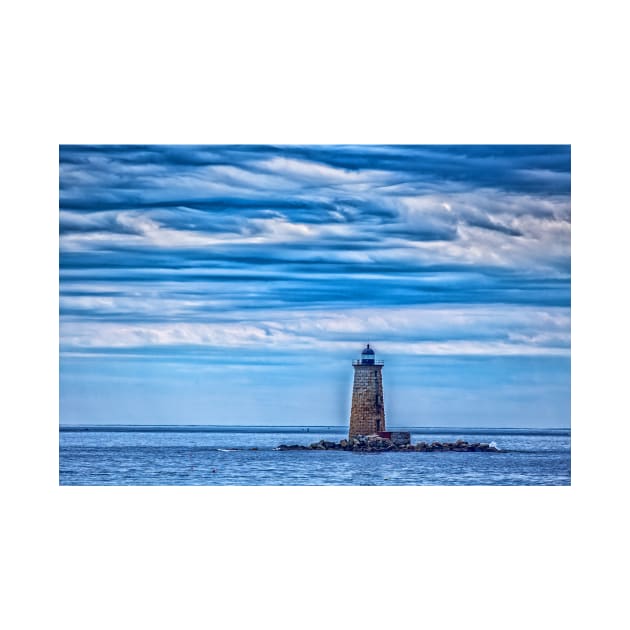 Whaleback Light, Kittery Maine by Gestalt Imagery