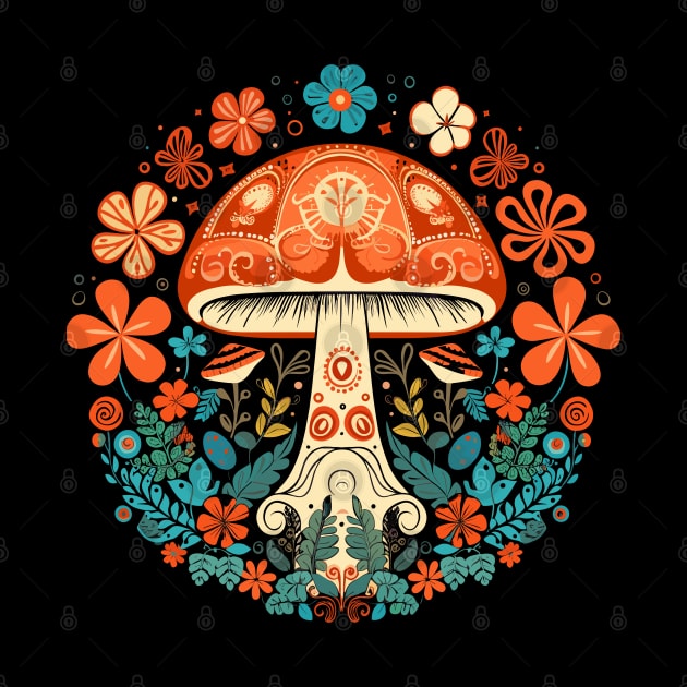 Retro Mushroom by MushMagicWear