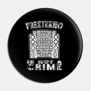 Free Tekno Is Not A Crime! Pin