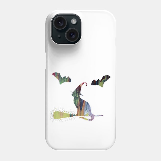 Witch cat Phone Case by TheJollyMarten