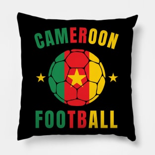 Cameroon Football Lover Pillow
