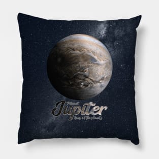 Planet Jupiter: King of the Planets V02 Pillow