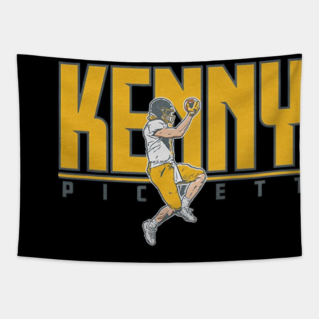 Kenny Pickett Kenny Tapestry by Chunta_Design