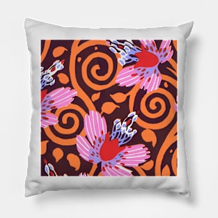 2 Motifs en couleur Pillow