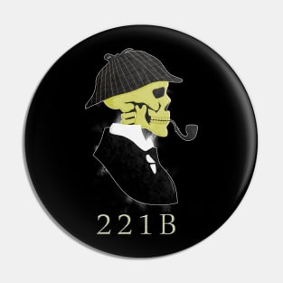 Skull-lock Holmes Pin