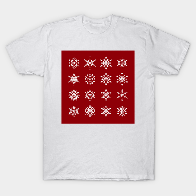 Discover Snowflakes - Snowflakes Pattern - T-Shirt