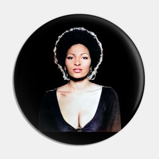 Pam Grier Potrait Pin